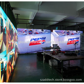 P5mm Indoor Full Color LED Video Wall Screen, SMD 3528 LED Lamps